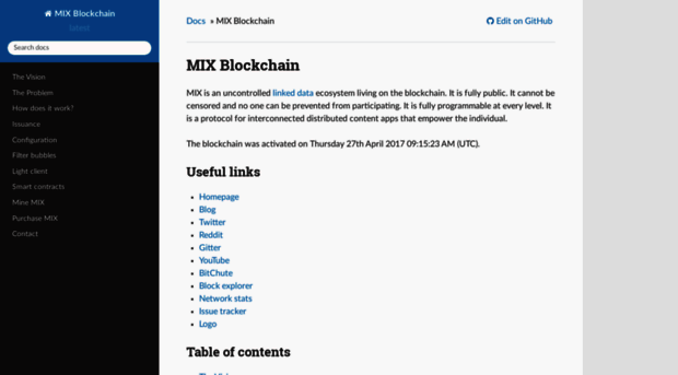 docs.mix-blockchain.org