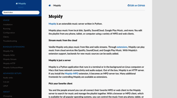 docs.mopidy.com