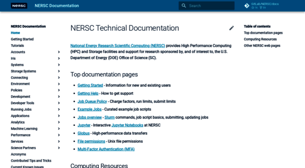 docs.nersc.gov