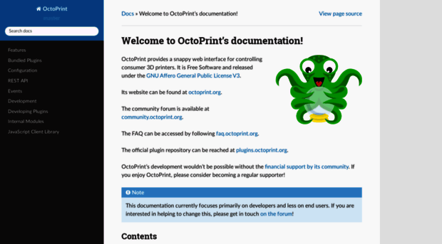 docs.octoprint.org