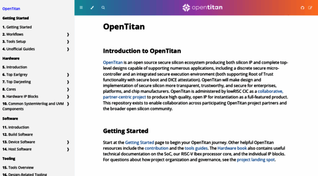 docs.opentitan.org