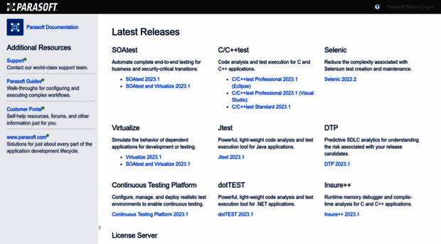 docs.parasoft.com