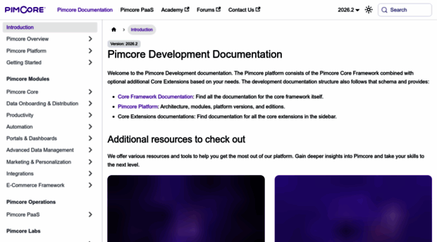 docs.pimcore.com