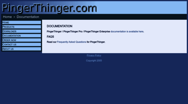 docs.pingerthinger.com