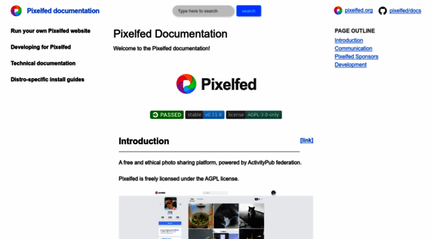 docs.pixelfed.org