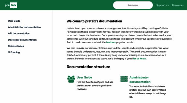docs.pretalx.org