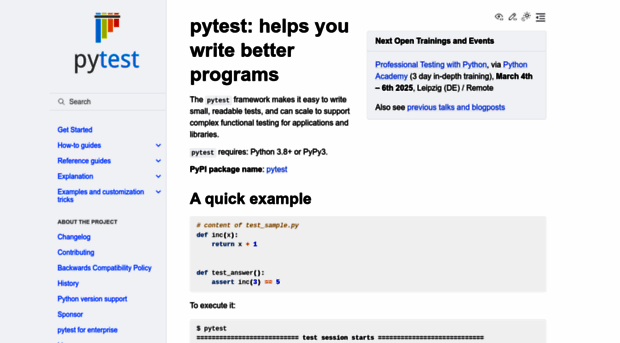 docs.pytest.org