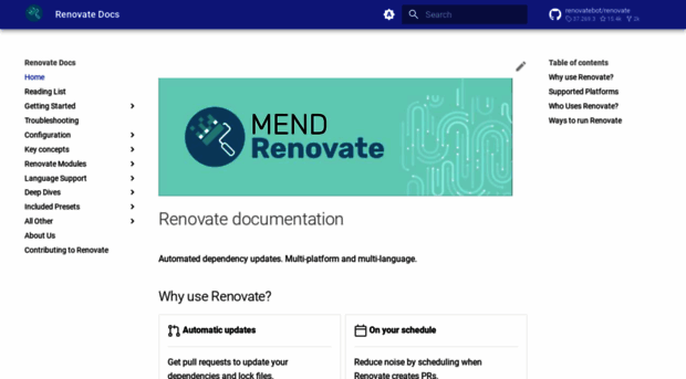 docs.renovatebot.com