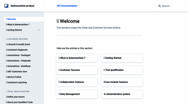 docs.salesmachine.io