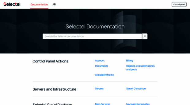 docs.selectel.com