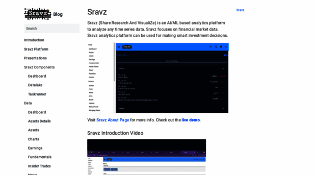 docs.sravz.com