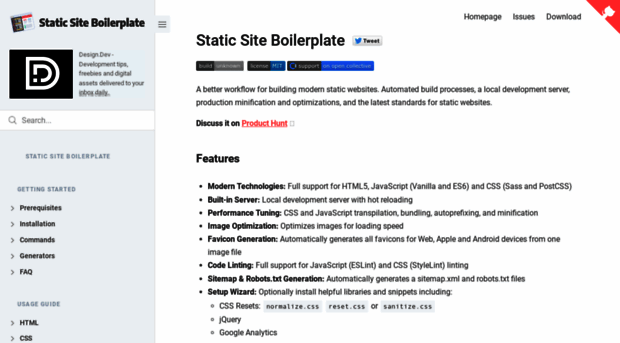 docs.staticsiteboilerplate.com