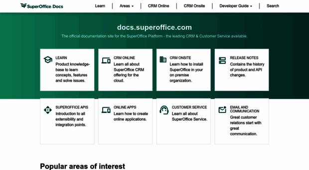 docs.superoffice.com