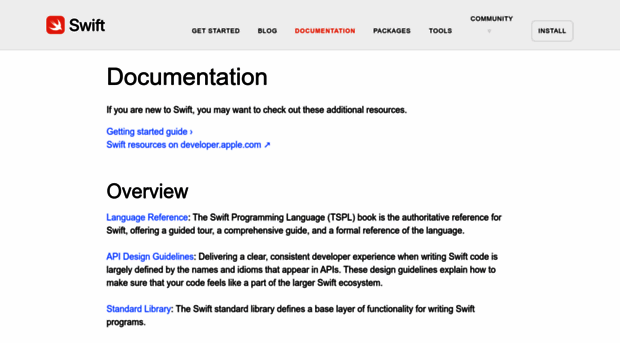 docs.swift.org