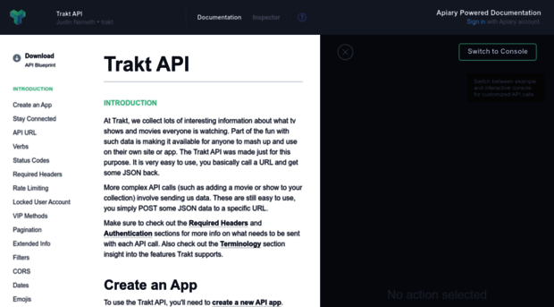 docs.trakt.apiary.io