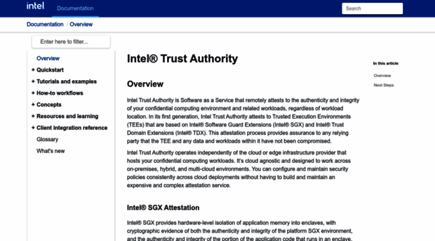 docs.trustauthority.intel.com