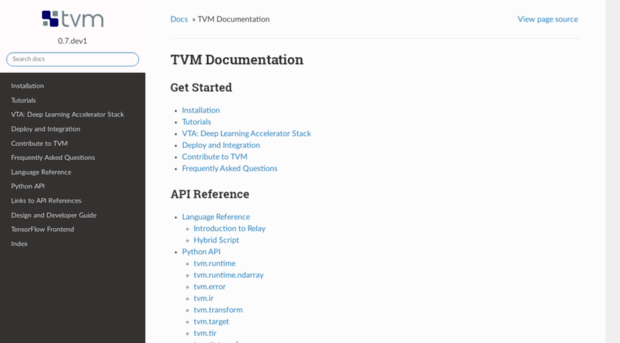 docs.tvmlang.org