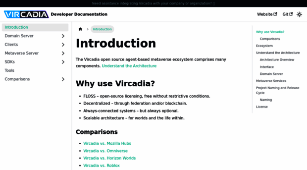 docs.vircadia.dev