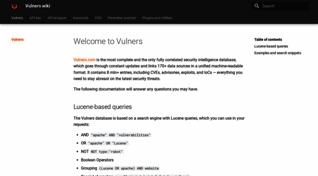 docs.vulners.com