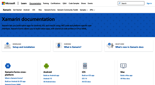 docs.xamarin.com