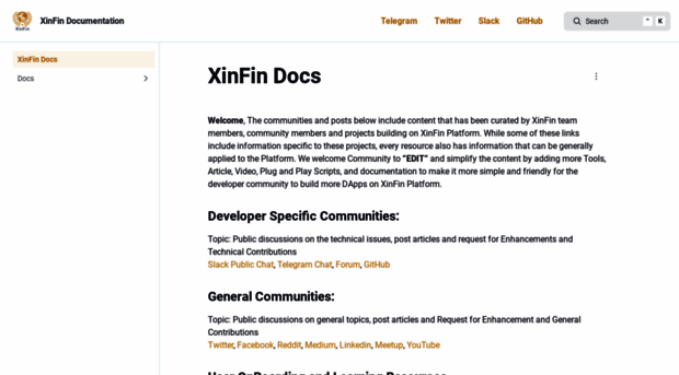 docs.xinfin.org