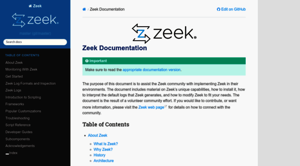 docs.zeek.org