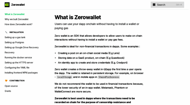 docs.zerowallet.org