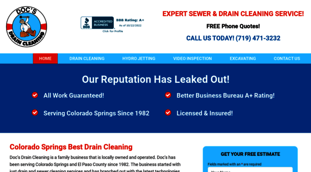 docsdraincleaning.com