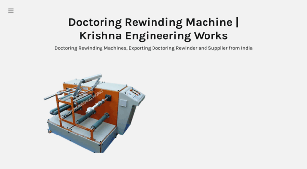 doctoringrewindingmachine.carbonmade.com