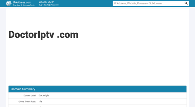 doctoriptv.com.ipaddress.com