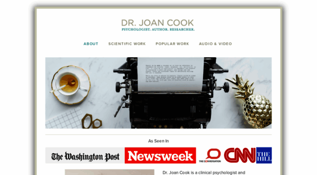 doctorjoancook.com - Dr. Joan Cook - Doctor Joan Cook