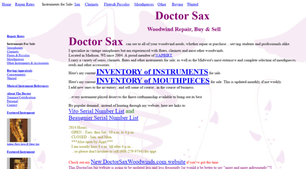 doctorsax.biz