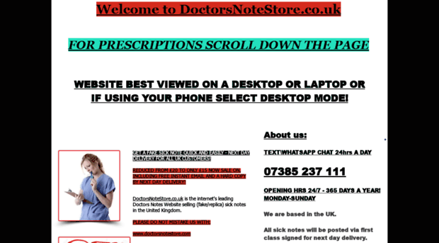 doctorsnotestore.co.uk