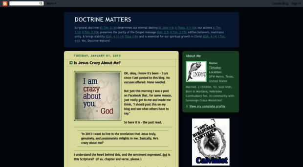 doctrinematters.blogspot.com