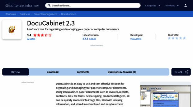 docucabinet.software.informer.com