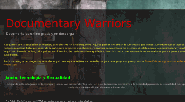 documentarywarriors.blogspot.com