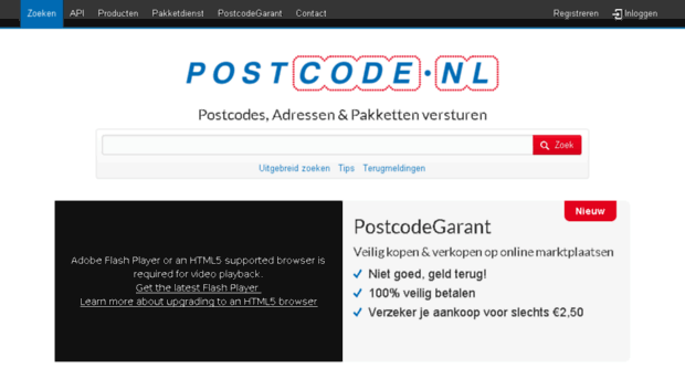 documentatie.postcode.nl