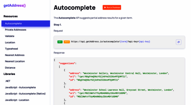 documentation.getaddress.io