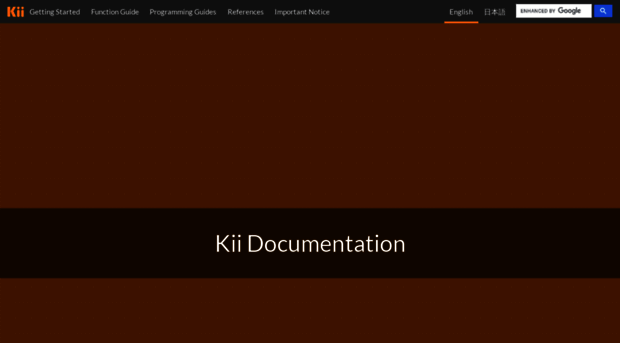 documentation.kii.com