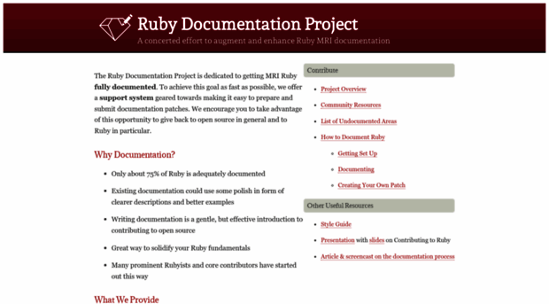 documenting-ruby.org