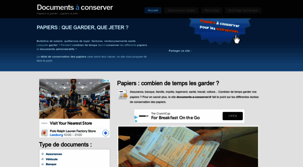 documents-a-conserver.fr