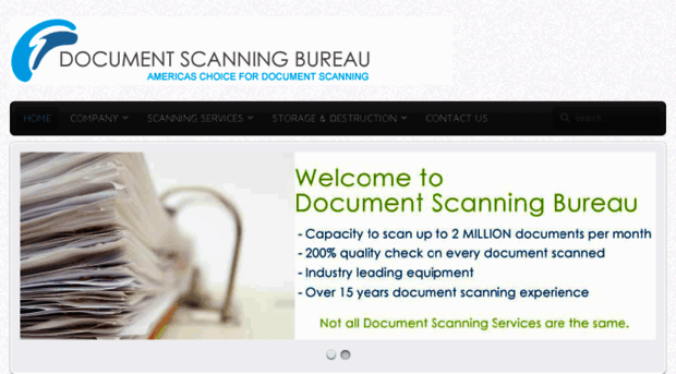 documentscanningbureau.com