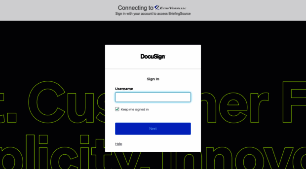 docusign.briefingsource.com