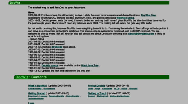 docwiz.sourceforge.net