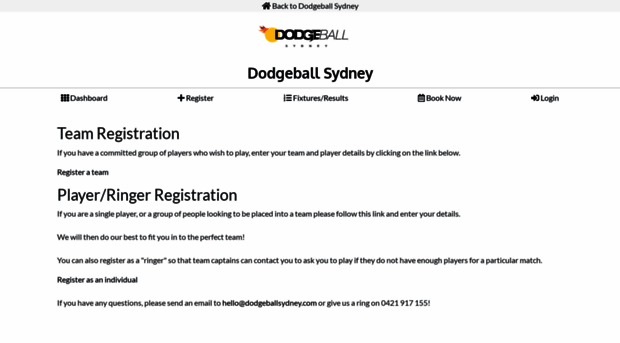 dodgeballsydney.com