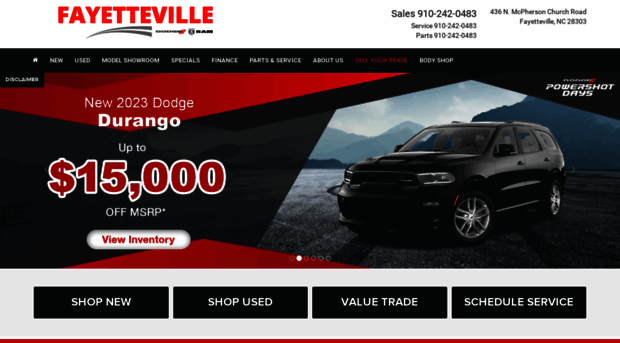 dodgefayetteville.com