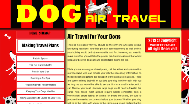 dog-air-travel.com