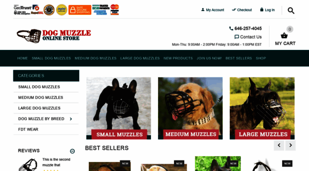 dog-muzzle-store.com