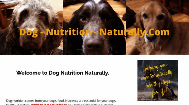 dog-nutrition-naturally.com