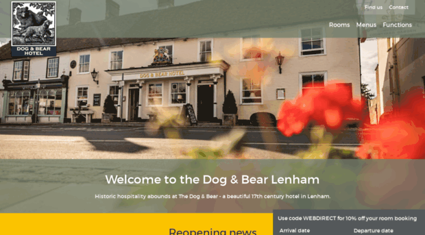 dogandbearlenham.co.uk